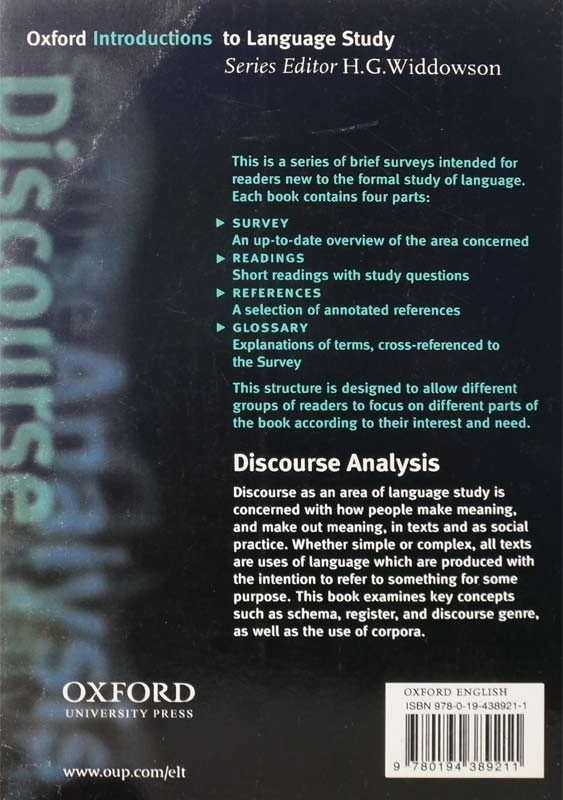 کتاب Discourse Analysis - 1