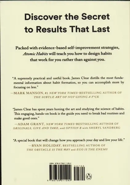 کتاب Atomic Habits - 1