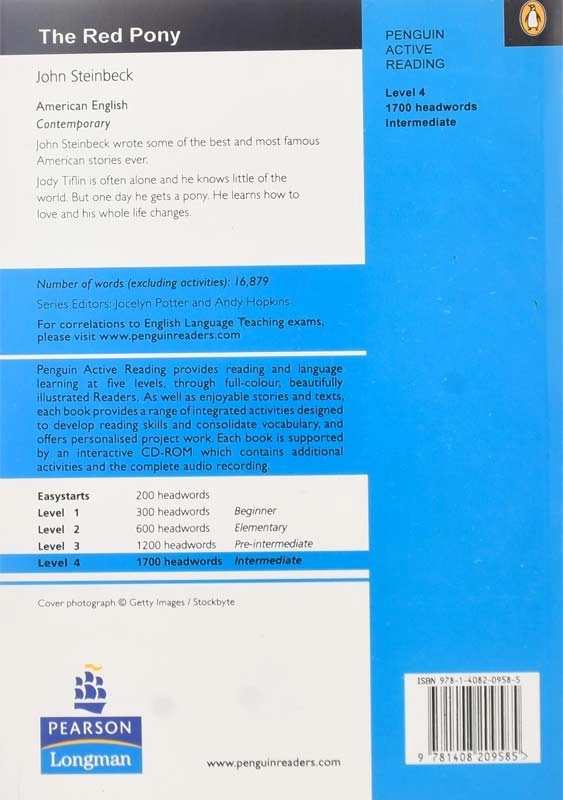 کتاب داستان The Red Pony - 1