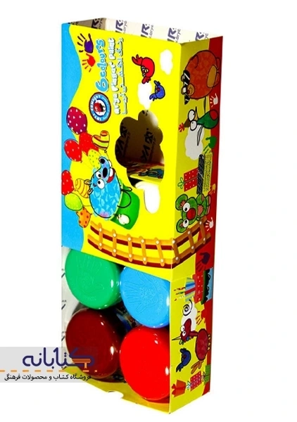 رنگ انگشتی 6 رنگ آریا - 1