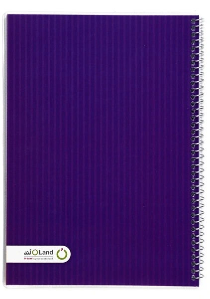 دفتر تک خط 60 برگ مجلد ژلاتو اُلند (سیمی) - 4