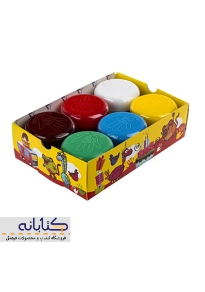 رنگ انگشتی 6 رنگ آریا - 4