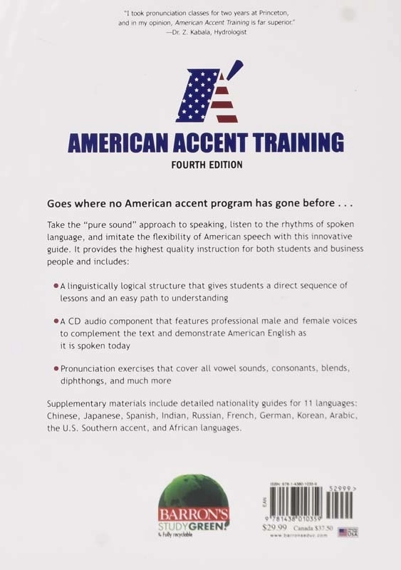 کتاب (American Accent Training (4th - 1