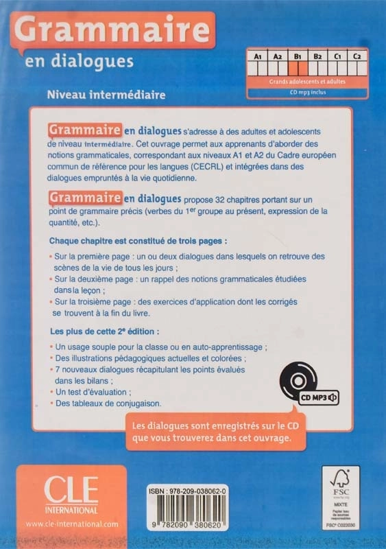 کتاب Grammaire en Dialogues (B1) - 1