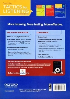 کتاب Expanding Tactics for listening (3th) - 2