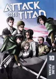 کتاب مانگا ATTACK ON TITAN 10