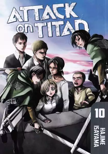 کتاب مانگا ATTACK ON TITAN 10