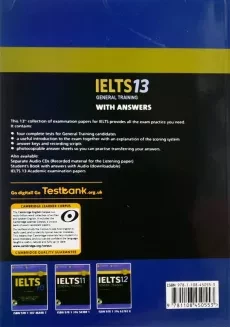 کتاب (CAMBRIDGE IELTS 13 (GENERAL TRAINING - 1