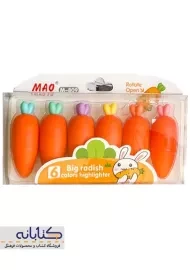 ماژیک علامت زن 6 رنگ هویجی