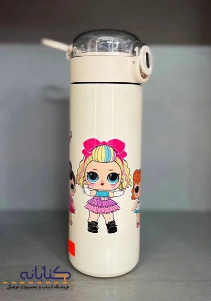 قمقمه استیل نی دار - 1