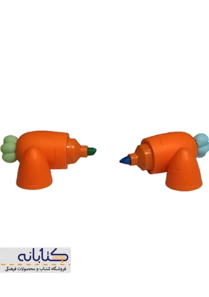 ماژیک علامت زن 6 رنگ هویجی - 1