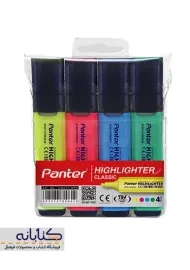 ماژیک علامت زن 4 رنگ پنتر (Classic)