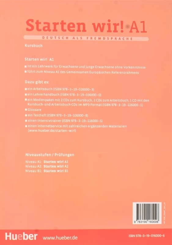 کتاب آموزش زبان آلمانی Starten Wir A1 - 1