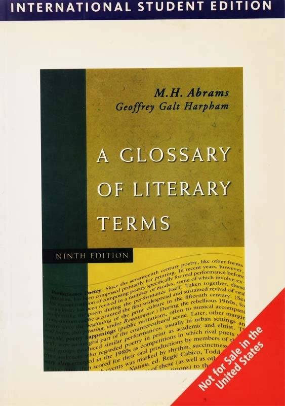 کتاب (9th) A Glossary Of Literary Terms - 0