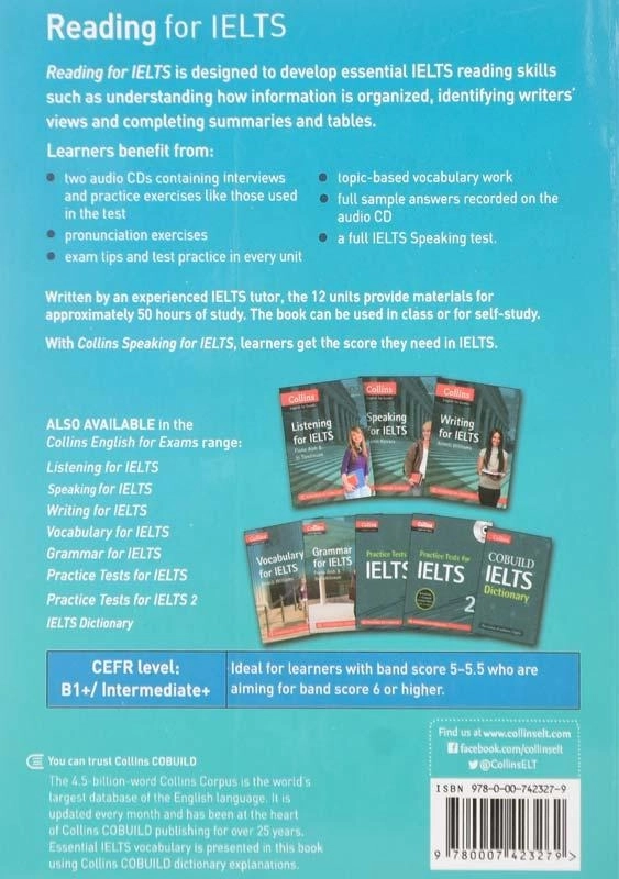 کتاب Collins Reading for IELTS - 1