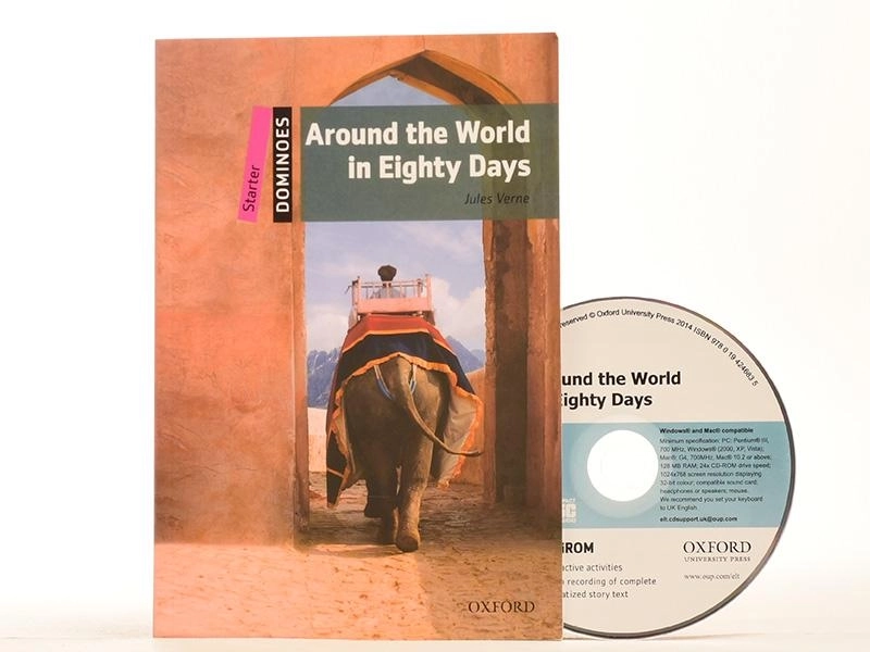 کتاب داستان Around the world in eighty days - 1