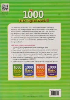 کتاب 1000Basic English Words 1 - 1