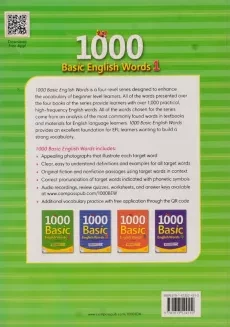 کتاب 1000Basic English Words 1 - 1