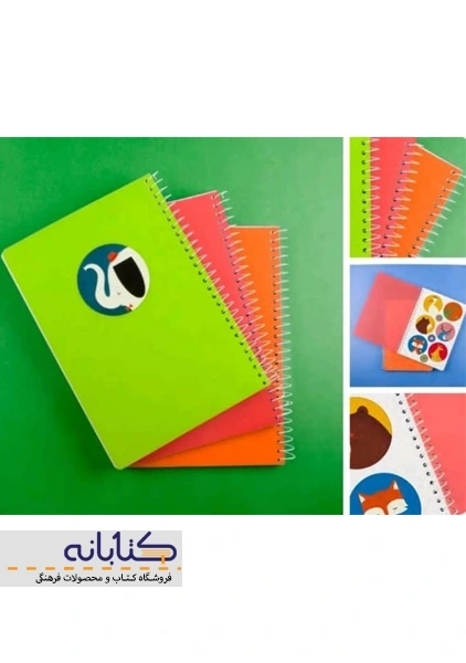 دفتر تک خط 80 برگ سری STINOTE دانو (سیمی) - 6