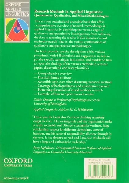 کتاب Research Methods in Applied Linguistics - 1