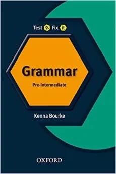 کتاب Test it Fix it Grammar Pre intermediate