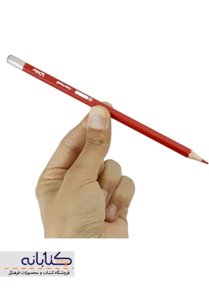 مداد رنگی 12 رنگ لوکی (جعبه مقوایی) - 5