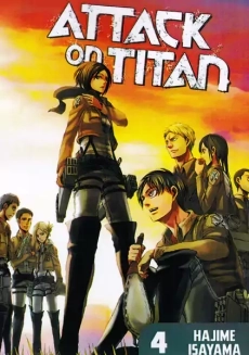 کتاب مانگا 4 ATTACK ON TITAN