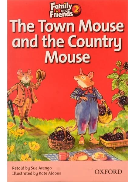 کتاب داستان the town mouse and the country mouse - 0