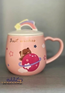 ماگ رنگین کمان طرح خرسی - 1