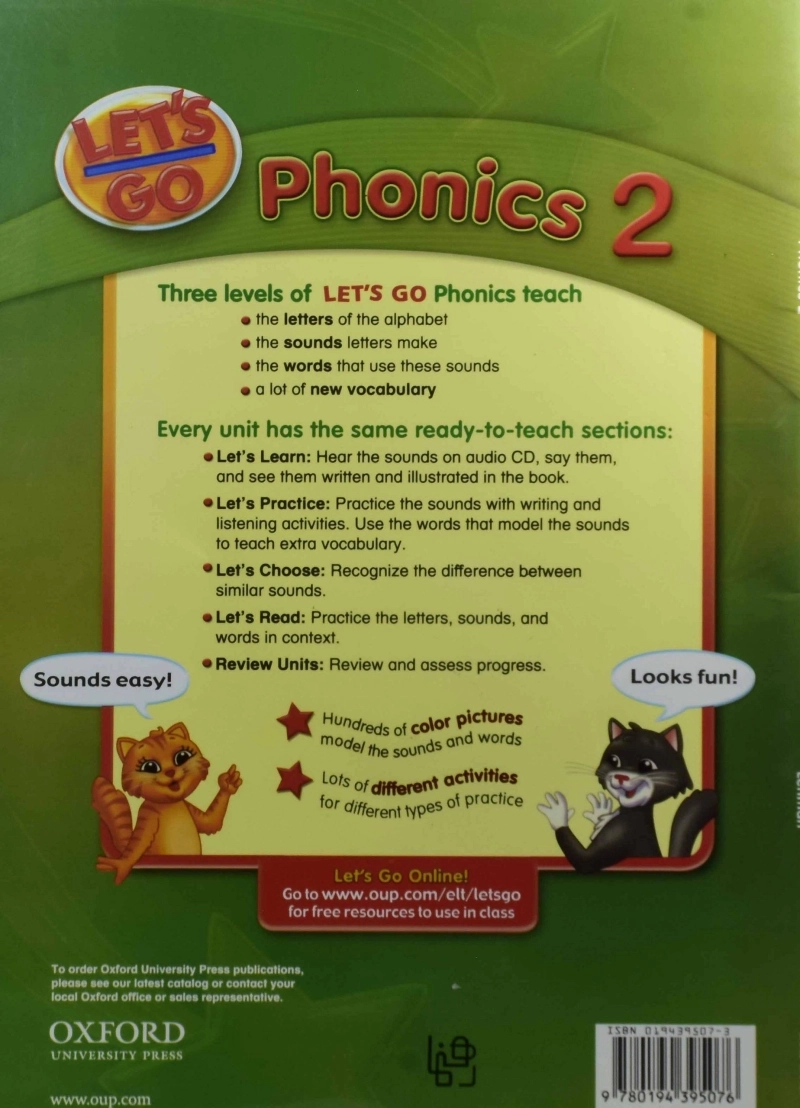 کتاب Lets Go Phonics 2 - 2