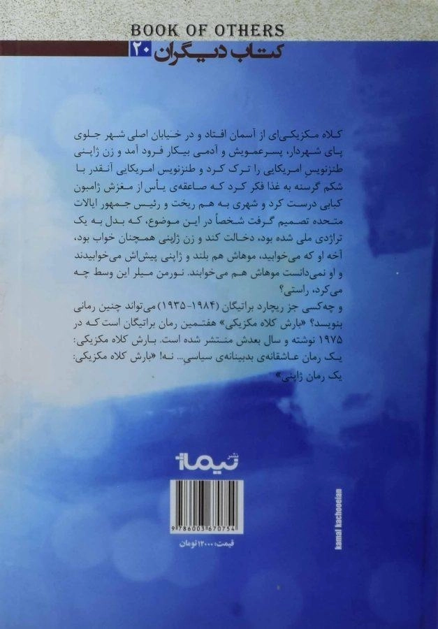 کتاب بارش کلاه مکزیکی - براتیگان - 1