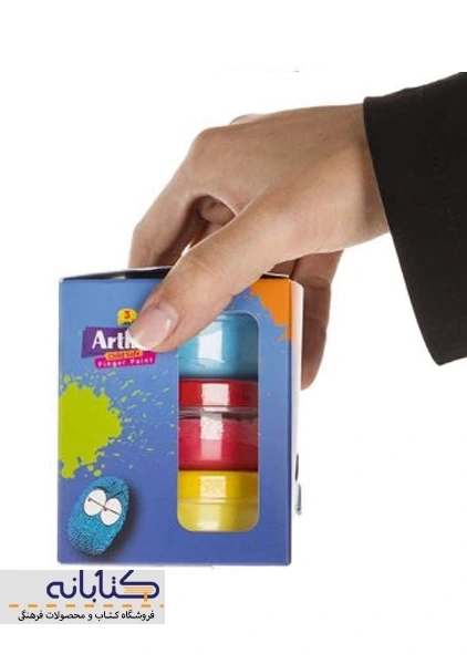 رنگ انگشتی 3 رنگ آرت لاین - 3