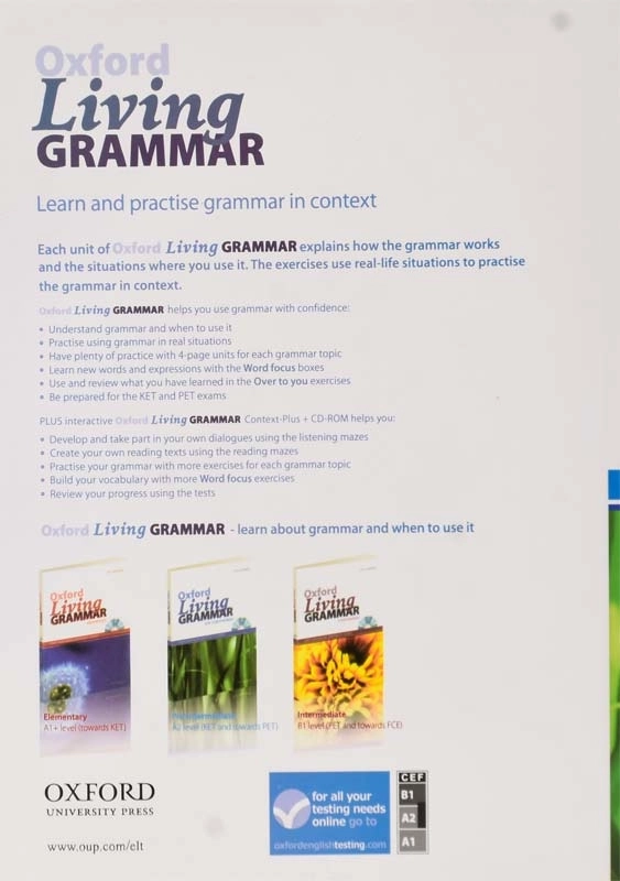 کتاب Oxford Living Grammar Pre-Intermediate - 1