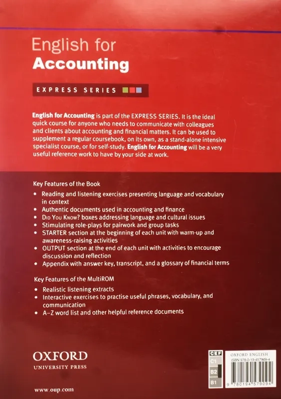 کتاب English for Accounting (انگلیسی برای حسابداری) - 2