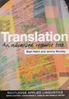 کتاب Translation an Advanced Resorce Book