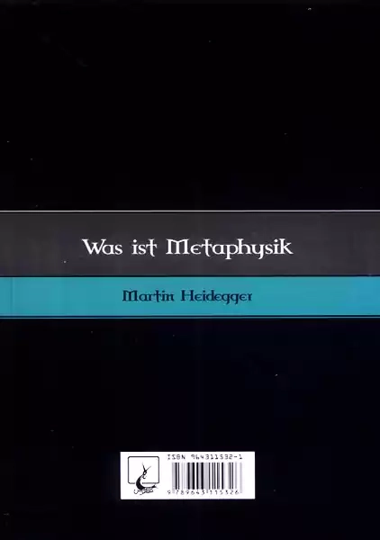 کتاب متافیزیک چیست | مارتین هایدگر - 1