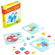 بازی فکری شکل ها و رنگ ها نهالک