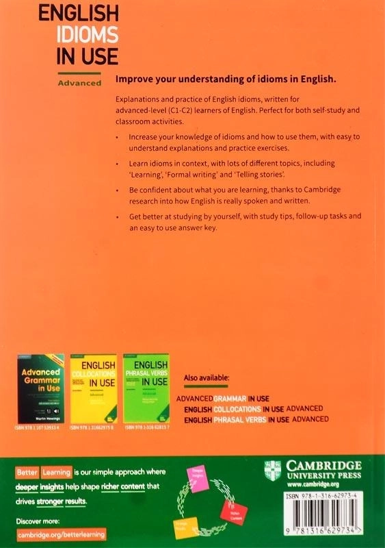 کتاب English Idioms In Use Advance (2nd) - 1