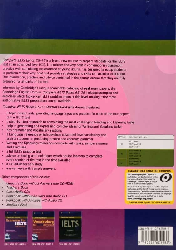 کتاب Complete IELTS 6.5-7.5 (C1) - 1