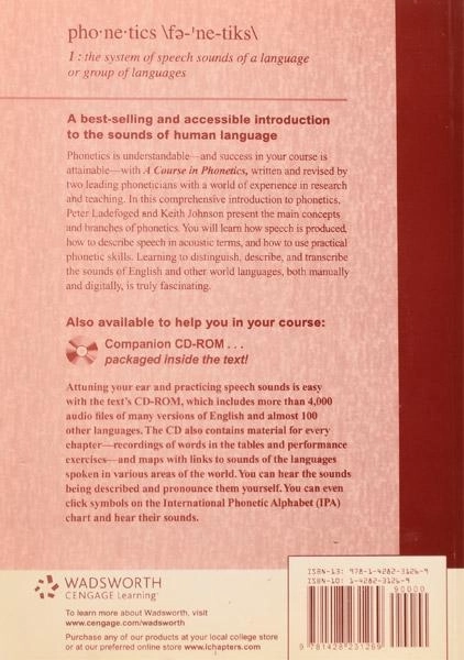 کتاب A Course In Phonetics (ویرایش 6) - 1