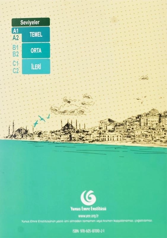 کتاب آموزش زبان ترکی استانبولی Yedi iklim Turkce A1 - 1