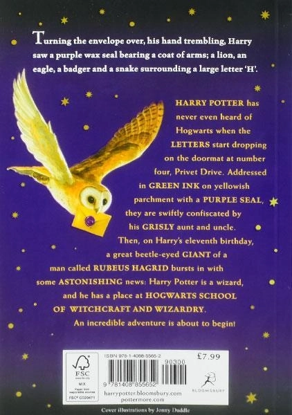 کتاب Harry Potter and the Philsophers stone | هری پاتر و سنگ جادو - 1