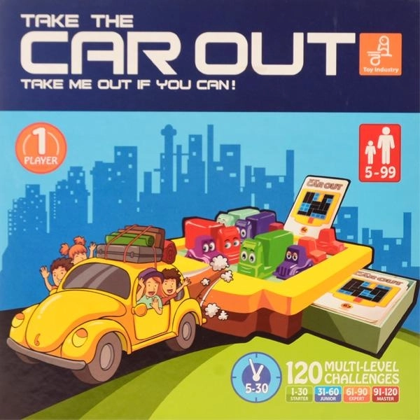 بازی فکری CAR OUT کار اوت - فکرانه - 2