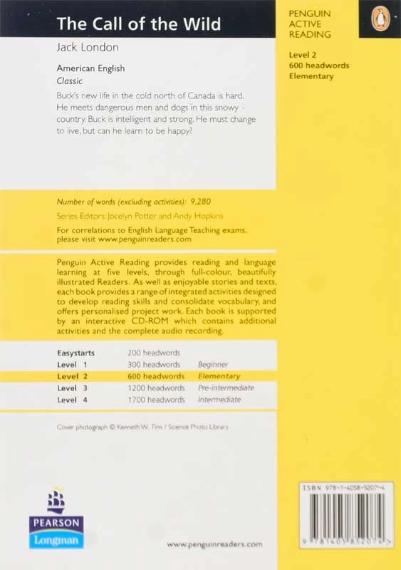 کتاب داستان The Call of the Wild (Penguin Active Reading 2) - 1