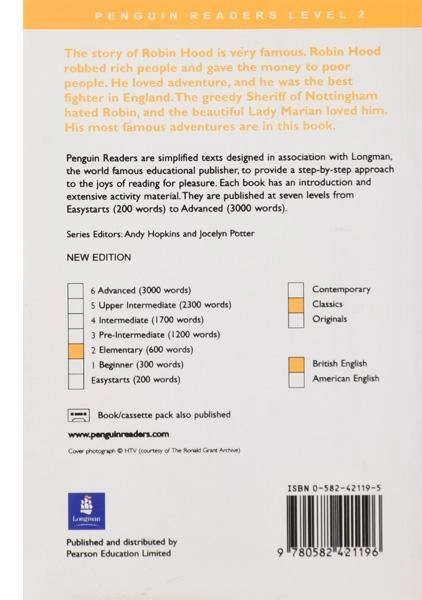 کتاب داستان Robin Hood - 1