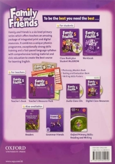 کتاب Family and Friends 5 (2th)