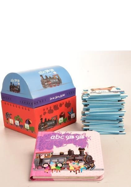 کتاب + پازل هو هو abc - 1