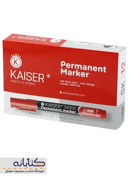 ماژیک معمولی کایزر(نوک گرد) - 4