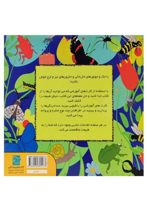 کتاب حشره ها و پروانه ها (جورچین طبیعت) - 1