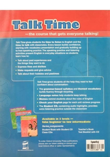 کتاب تاک تایم 2 | Talk Time 2 - 2